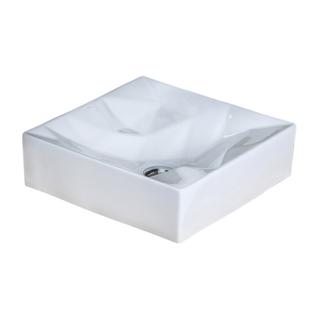 Раковина накладная на столешницу MELANA (A550) квадратная, белая Раковина накладная на столешницу MELANA (A550) квадратная, белая