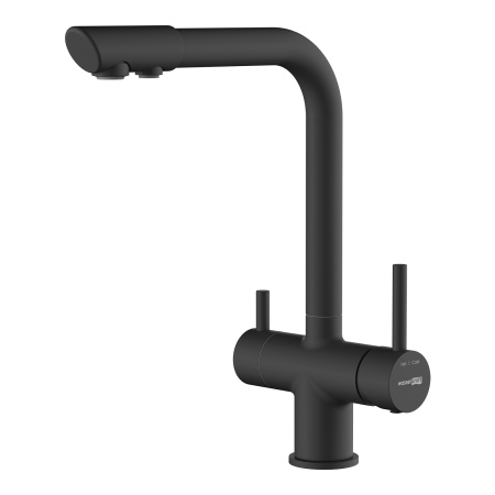 Смеситель для кухни под фильтр WasserKRAFT Kitchen (A8367), черный