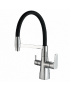 Смеситель для кухни с подключением к фильтру ZORG Steel Hammer (SH 818-6 CR)