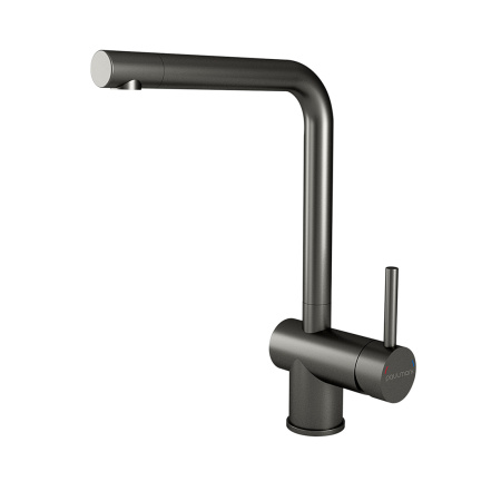 Смеситель для кухни PAULMARK SPRING (Sp212067-GM), вороненая сталь