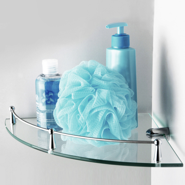 Полка стеклянная угловая WasserKRAFT (K-544)