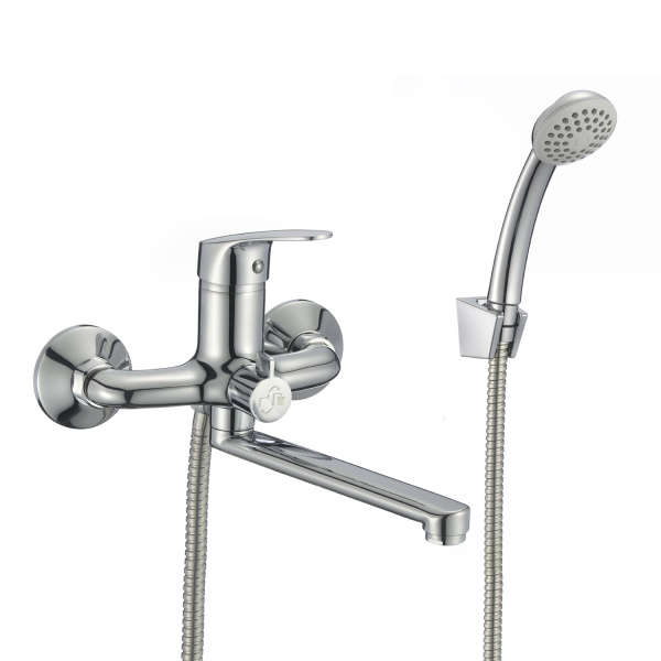 Смеситель для ванны MILARDO Simp (SIMSB02M02), с душевой лейкой