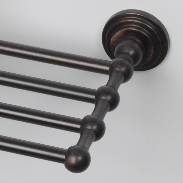 Полка для полотенец WasserKRAFT  Isar (K-7311) темная бронза