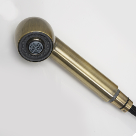 Смеситель для кухни с выдвижной лейкой WasserKRAFT Kitchen (A8237), светлая бронза