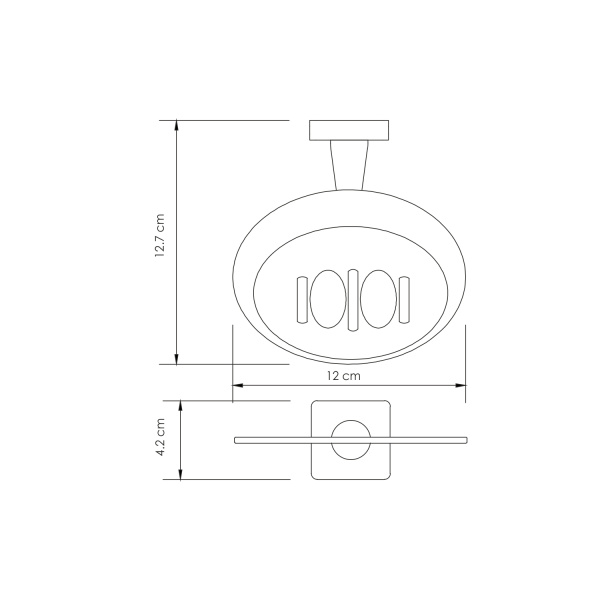 Мыльница решетка WasserKRAFT  Lippe (K-6569)