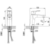 Смеситель для умывальника IDDIS Zodiac (ZODSB00i01)