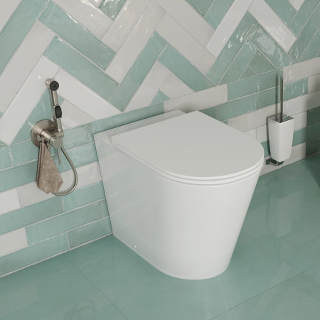 Унитаз приставной безободковый IDDIS Calipso Rimless (CALRDSEi26)