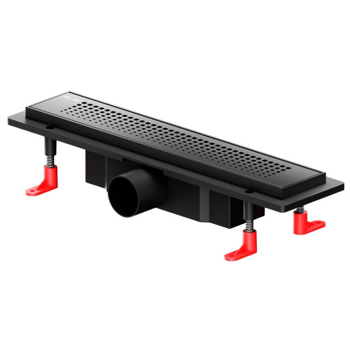 Душевой трап 40 см AM.PM PrimeFlow (W02SC-P11-040-01BM) с решеткой, черный