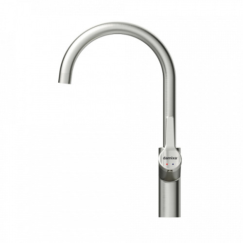 Смеситель для кухни DAMIXA Eclipse (310720400) с поворотным изливом, никель