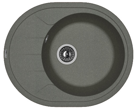 Кухонная мойка FLORENTINA Родос 620 (20.245.B0620.102), чёрный