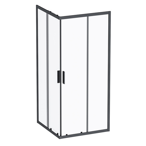 Душевой уголок 90x90 Am.Pm Gem S (W93G-403-090BT) без поддона, черный Душевой уголок 90x90 Am.Pm Gem S (W93G-403-090BT) без поддона, черный