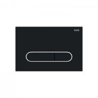 Клавиша смыва IDDIS Unifix (UNI71MBi77), черная матовая