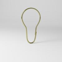 Набор колец для шторы в ванну IDDIS (RINMG00i15) золото