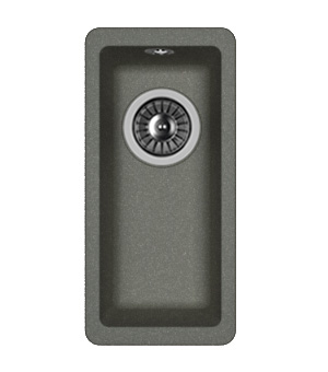 Кухонная мойка FLORENTINA Вега 160 (22.300.00160.102), чёрный