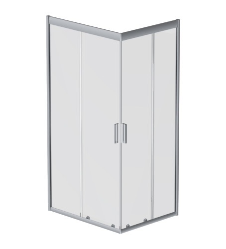 Душевое ограждение 100х80 см Am.Pm Gem (W90G-404-100280-MT), без поддона