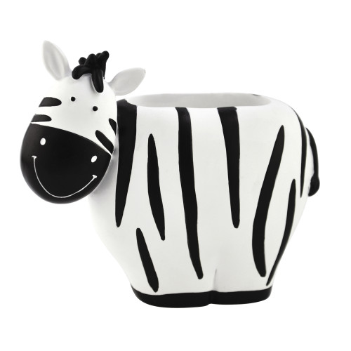 Стакан для зубных щеток WasserKRAFT Lippe (K-8128A) черно-белый