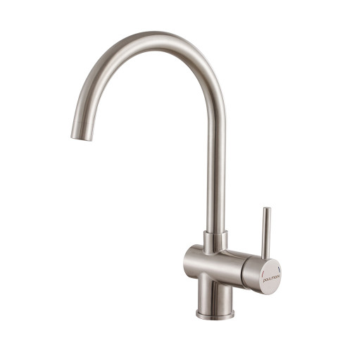 Смеситель для кухни PAULMARK BEND (Be212066-BS), брашированная сталь
