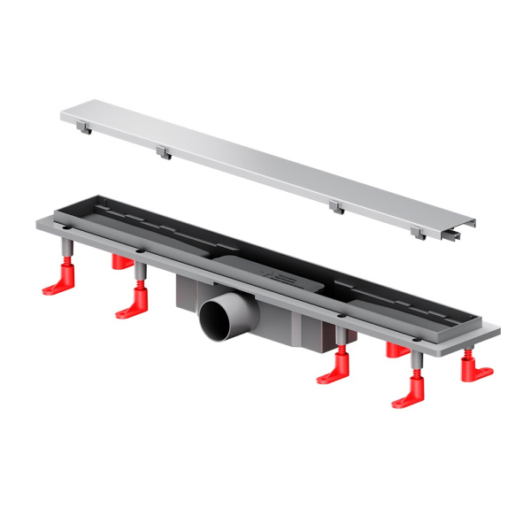 Душевой трап 60 см AM.PM PrimeFlow (W02SC-U11-060-04SB) с решеткой