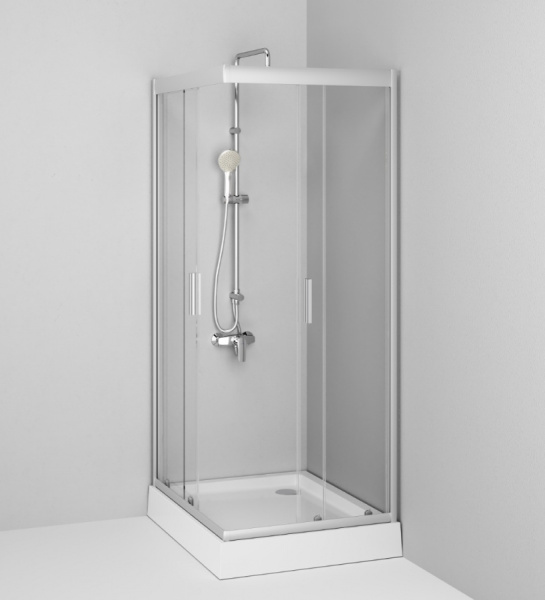 Душевое ограждение 100х80 см Am.Pm Gem (W90G-404-100280-MT), без поддона