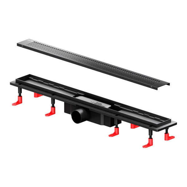 Душевой трап 70 см AM.PM PrimeFlow (W02SC-P11-070-01BM) с решеткой, черный