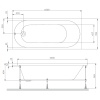 Ванна акриловая 160х70 см Am.Pm X-Joy (W94A-160-070W-A)