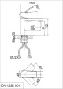 Смеситель для раковины DK Rhein.Lessing (DA1322101)