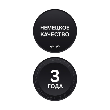 Шкаф-колонна 30 см, подвесной Am.Pm X-Joy (M85ACHR0306BM) черный