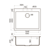 Кухонная мойка OMOIKIRI Bosen 61-PL (4991216) платина Кухонная мойка OMOIKIRI Bosen 61-PL (4991216) платина