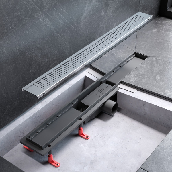 Душевой трап 70 см AM.PM PrimeFlow (W02SC-P11-070-01SB) с решеткой