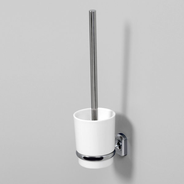 Щетка для унитаза WasserKRAFT (K-28127) покрытие хромоникелевое