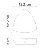 Мыльница WasserKRAFT Ohre (K-37729) бежевая