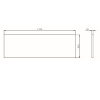 Фронтальная панель для ванны 170х75 см Am.Pm X-Joy (W94A-170-075W-P)