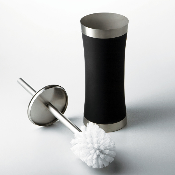 Щетка для унитаза WasserKRAFT Wern (K-7527) черная/сталь