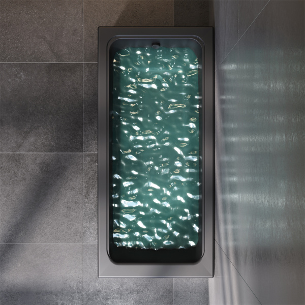 Ванна акриловая 150x70 Am.Pm Gem (W90A-150-070B-A) черная