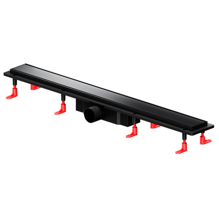 Душевой трап 80 см AM.PM PrimeFlow (W02SC-U11-080-04BM) с решеткой, черный