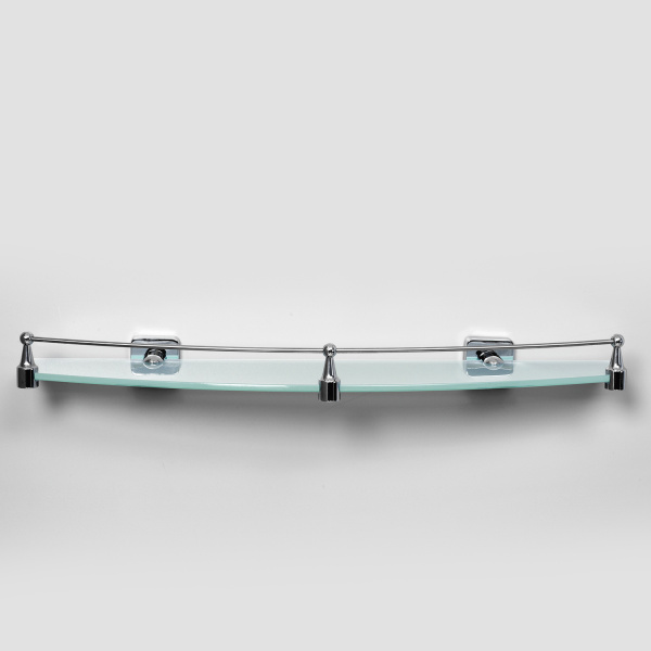 Полка стеклянная с бортиком WasserKRAFT Dill (K-3944)