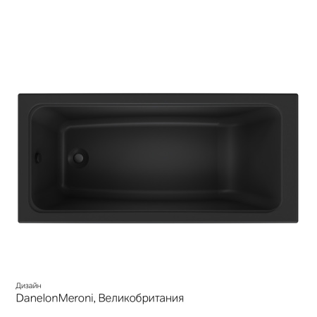 Ванна акриловая 150x70 Am.Pm Gem (W90A-150-070B-A) черная