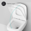 Унитаз подвесной Am.Pm Inspire V2.0 (C50A1700SC) безободковый, с сиденьем микролифт