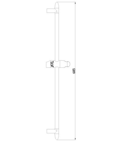 Душевая штанга LEMARK LM8063C Душевая штанга LEMARK LM8063C