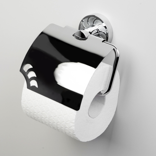 Держатель туалетной бумаги с крышкой WasserKRAFT  Isen (K-4025)