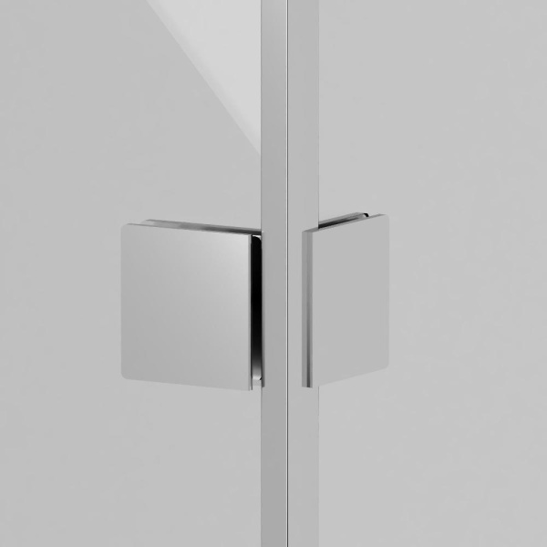 Душевая шторка на ванну 80х150 см Damixa Skyline (DX35WBS-D7W1-150MT ) с полотенцедержателем