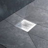 Душевой трап 10x10 см AM.PM MasterFlow (W01BD-P11-010-01SB) сталь матовая