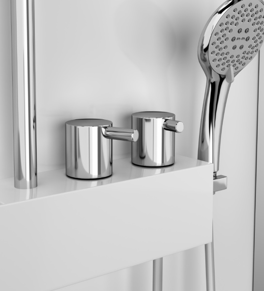 Душевая кабина 90х90 см, без гидромассажа AM.PM Like (W80C-016-090MTA)