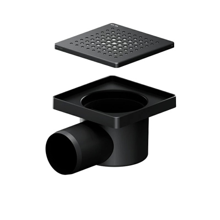 Душевой трап 10x10 см AM.PM PrimeFlow (W02BD-P11-010-01BM) черный