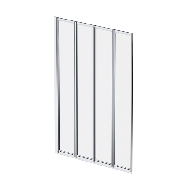 Шторка на ванну 100х140 см Am.Pm Like (W80BS-100-140CT)