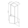 Шкаф-колонна подвесной Am.Pm Inspire v2.0 (M50ACHX0406WM)