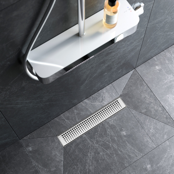 Душевой трап 40 см AM.PM MasterFlow (W01SC-P11-040-01SB) с решеткой