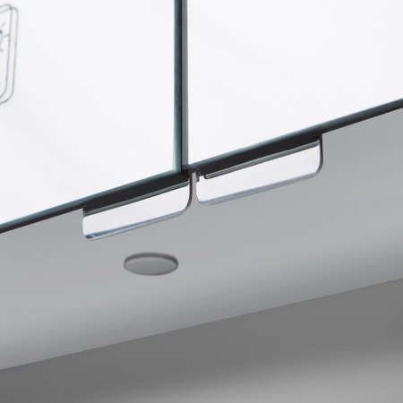 Зеркальный шкаф с подсветкой 100 см, AM.PM Sensation (M30MCX1001FG), серый шелк