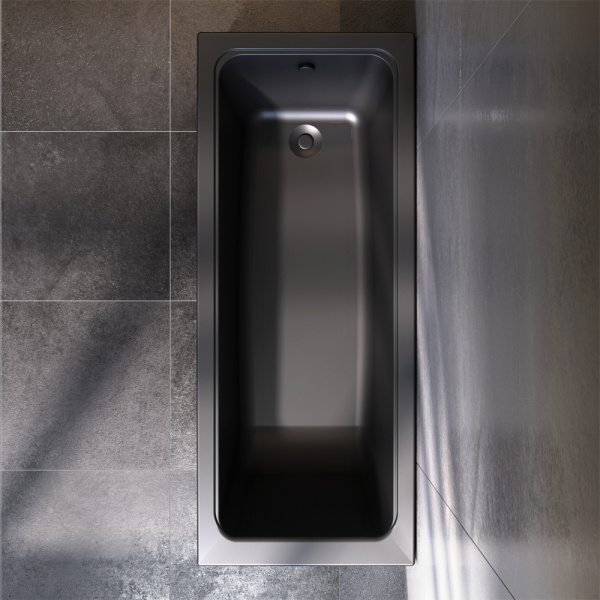 Ванна акриловая 170x70 Am.Pm Gem (W90A-170-070B-A) черная