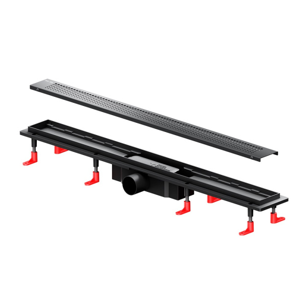 Душевой трап 80 см AM.PM PrimeFlow (W02SC-P11-080-01BM) с решеткой, черный